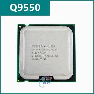 Q9550 쿼드 2.8GHz 코어 스레드 CPU 12M 95W LA 775
