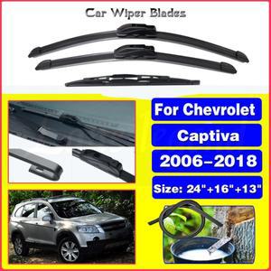 와이퍼 전면 및 후면 블레이드 세트 키트, 쉐보레 캡티바 2006-2018 2007 윈드실드 윈드스크린, 24 