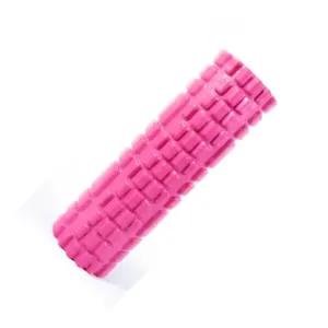 EVA 돌기형 폼 롤러 핑크요가 필라테스 마사지 운동 종아리 헬스 보라색