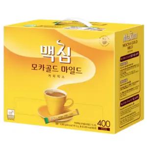 맥심 모카골드 마일드 커피 믹스 400 개