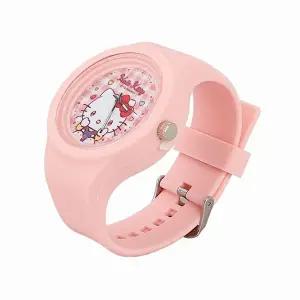 헬로키티 실리콘 바늘 손목 시계 초등학생 키즈 워치-WFHW9VQ