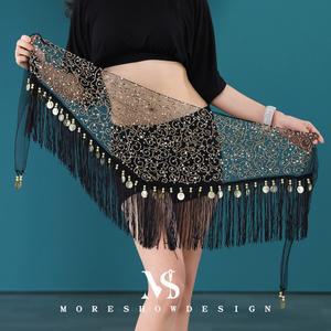 댄스복 힙스카프 소품 치마 벨리 무대 스카프 연습 밸리 라틴 체인 허리 라인 댄스웨어 공연 댄스 악세사리 벨트 의상