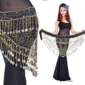 댄스복 힙스카프 용품 의상 벨트 복장 댄스 공연 무대 스카프 밸리 라틴 벨리 치마 라인