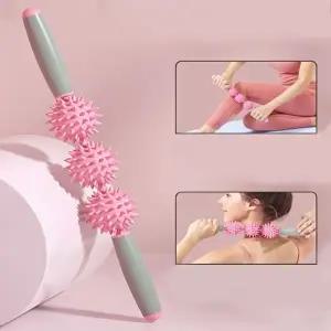 고품질 롤링 마사지 돌기 마사지볼 마사지스틱 바디마사지 폼롤러 요가매트 마사지볼 향수공병 WFHW1QH