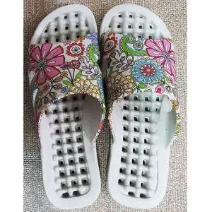 꽃무늬 EVA욕실슬리퍼 270mm 빅사이즈 욕실화 화장실