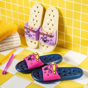 미스터맨리틀미스 하트 욕실 슬리퍼