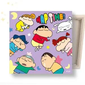 DIY 짱구의 낮잠시간 25X25 캔버스 보석십자수