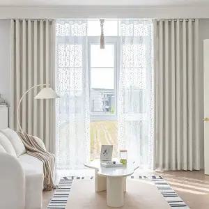 [하프클럽/지나송]지나송 세이지 암막커튼+코디커튼+커튼봉 슈퍼특대형