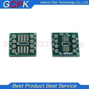 SOP 전송 보드 DIP 핀 피치 어댑터 TSSOP8 SOP8-DIP8 PCB SOP-8 20 개