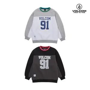 [롯데백화점]볼컴키즈 기모 럭비 맨투맨 D5W005