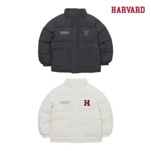 [롯데백화점]하버드 자수로고 하프 패딩 점퍼 B5W002