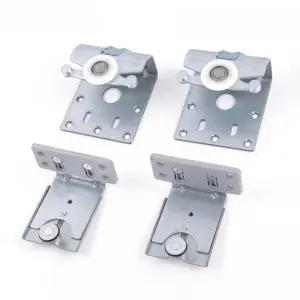 드레스룸 옷장 롤러 미닫이문 외문내문 슬라이딩 이중문 도어 레일 20mm 댐