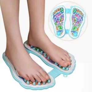 지압매트 피로회복 실내용 돌기형 발지압기 접이식