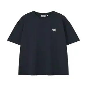 wackywilly 키키 릴리 더블와펜 반팔 티셔츠 다크 네이비