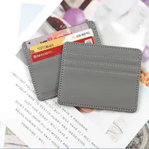 가죽 스타일 신용카드 보관 카드지갑 그레이 신분증지 신분증지갑 카드보관 카드포켓