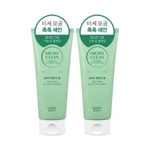 해피바스 마이크로 클린 솝베리 클렌징폼 150g x2개
