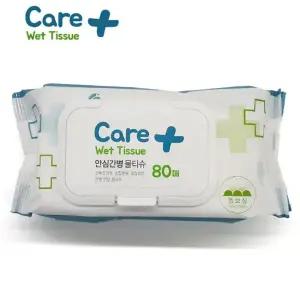 청소포 대용량 안심 간병전용 물티슈 캡형 한박스 80매X20