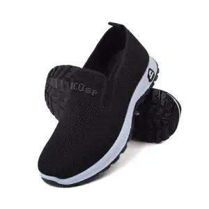 남녀공용 슬립온 데일리 슈즈 여름 메쉬 힐탑 신발 WCDC5AD