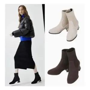 잔여재고까지만 빈스카뮤토 라그라치아 가죽 부츠 슬립온 균일가 160087