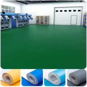 PVC 롤장판 고무 시공 두꺼운 내마모성 논슬립 셀프 장판