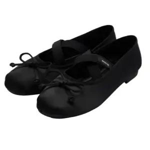 마리떼 크로스 밴딩 플렛슈즈 A30 MFG45UFW121 BLK SLV