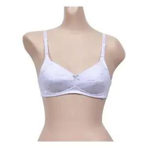 노와이어 2단계 하트 AA컵 주니어 브라 브래지어 WC7B07A