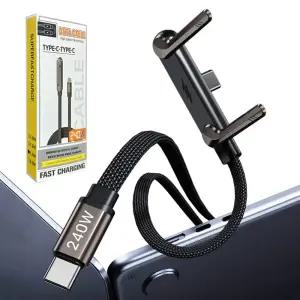 거치대 충전 케이블 핸드 폰 초고속 USB 240W C to C타입 1.5M 접이식 스마트폰 받침대