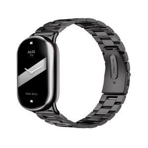 샤오미 미밴드 10 9 8 NFC 미밴드 메탈 스테인리스 스틸 팔찌 미밴드 10 스트랩 손목 교체 벨트