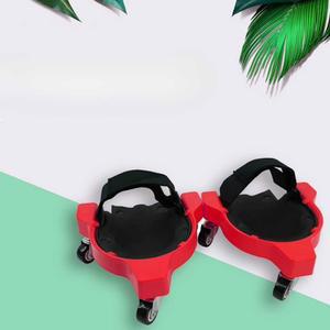 타일 슬라이딩 무릎 보호 휠 패드 바닥작업 블레이드 블랙