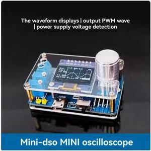 UISN DIY 미니 디지털 오실로스코프 키트 STC8K8A 마이크로 컨트롤러 전자 납땜 실습 느슨한 부품