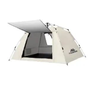 백패킹 그늘막 자동쉘터 4인용 텐트 3인용 바람막이 한강