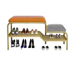 벤치형 신발정리대 원룸 스툴 간이 신발장 슬림 현관