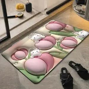 현이몰 규조토 주방 욕실 미끄럼방지 패드 발 매트 규조토발매트 규조토주방매트 규조토욕실매트