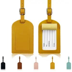 캐리어 가방 여행 네임택 명찰 고리 이름표 가죽 개인정 러기지택 호 골프 태그