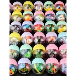 캡슐 뽑기 장난감 무작위 투명한 선물 뽑기머신 마카롱 랜덤 10개 중복없음