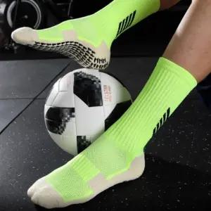 논슬립 기능성 쿠셔닝 남성 축구양말 스포츠 통풍 블랙 화이트 형광 3컬러 250mm 이상