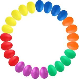 들을 위한 어그샤이 60개 셰이커 악기 마라카스 36팩과 24팩 댄스 스카프 음악 학습을 크리스마스 부활절