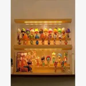 LED 아크릴 케이스 피규어 장식장 마징가 계단식