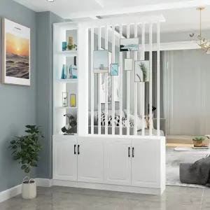 현관 아파트 파티션 형 선반 공간분리 거실 문틀