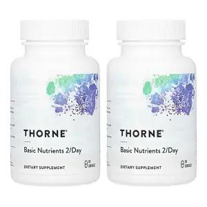 쏜리서치 베이직 뉴트리언트 2 데이 캡슐, 60정, 2개