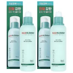 닥터지 레드 블레미쉬 포 맨 올인원 오일 컷 로션 150ml + 150ml 블랙헤드와 유분을 케어