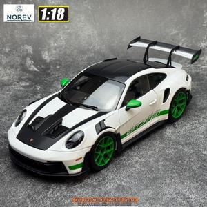NOREV 다이캐스트 모델 1:18 911 GT3 RS 2022 금속 자동차 모델 정적 컬렉션 휴일 선물 컬렉션