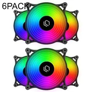 고품질 쿨링 ARGB 블랙 팬 쿨러 컴퓨터팬 rgb쿨러 쿨링팬 rgb케이스 rgb팬 WFIJQL7