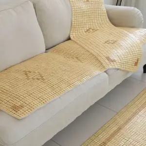 고품질 무늬 6년산 분죽왕대나무 마작 쇼파2단 55 x 135 대나무 마작...