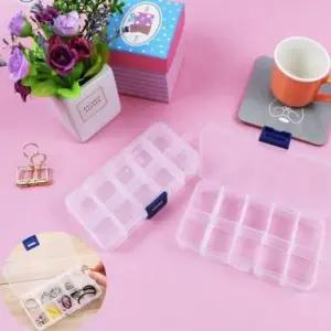 소품 10칸 아크릴 공예 1P 비즈 소형 보관함 소품케이스 비즈케이스 구슬케이스 비드케이스