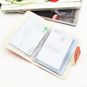 카드보관지갑 미사용카드 보관 정리 지갑 카드보관 카드휴대 미니지갑 소형지갑