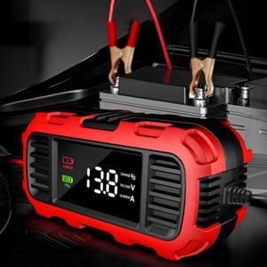 자동차 오토바이 배터리 충전기 디지털 디스플레이 12V 2A 트럭 대 한 세류 유지 보수