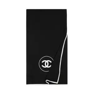 스카프제니 머플러캐시미어 실크 블랙