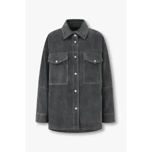 [VOV](본점)코듀로이 패딩 하프 셔츠 점퍼 7156120100R