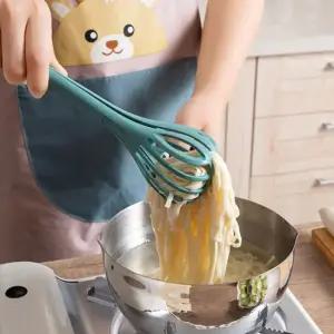 거품기집게 계란휘핑 집게 실리콘 휘퍼집게 베이킹 실리콘집게 K389